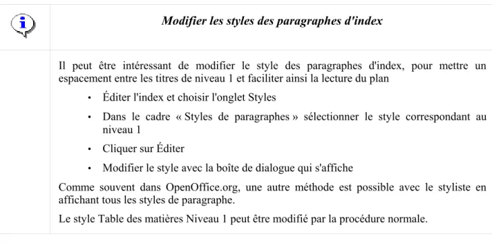 Diagramme à partir d'un tableau existant