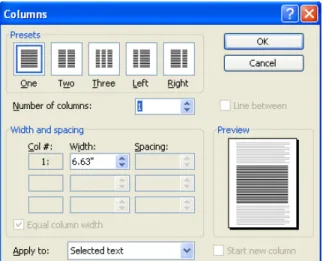 Figure 18 – Customize Outline Numbered List Dialog  Box 