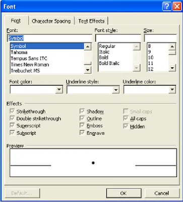 Figure 11 – Customize Bulleted List Dialog Box 