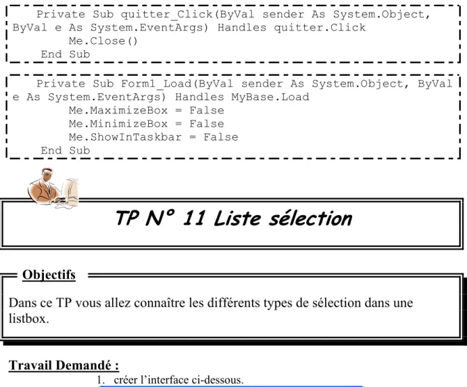 Figure 15  Objectifs 