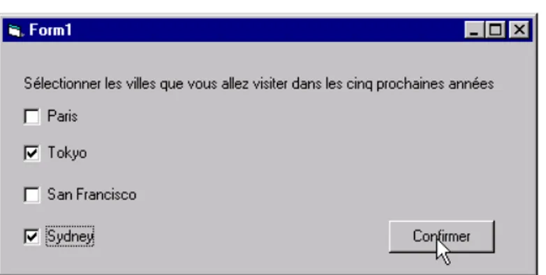 Figure 16 : Code VB de l’exemple de la figure 14 – 2 ème possibilité 