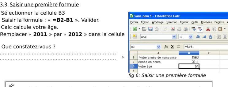 fig 5: Modifier la largeur d'une colonne