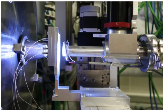 Figure II.31: Device mounted on the SWING beamline.