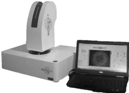 Figure 2 Photograph of the integrated MICRODIFF instrument for fast identification of clinical pathogens using  elastic light scattering