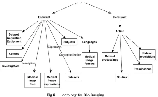 Fig 8.  ontology for Bio-Imaging. 