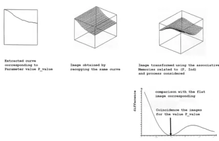 FIG 3), corresponding to a given value (P_value )of the operating parameter. Consider the image obtained  by filling the area with the same curve