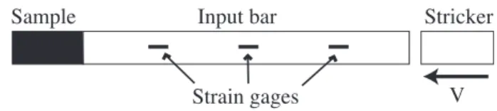 Figure 3. Principle of the dynamic tension test