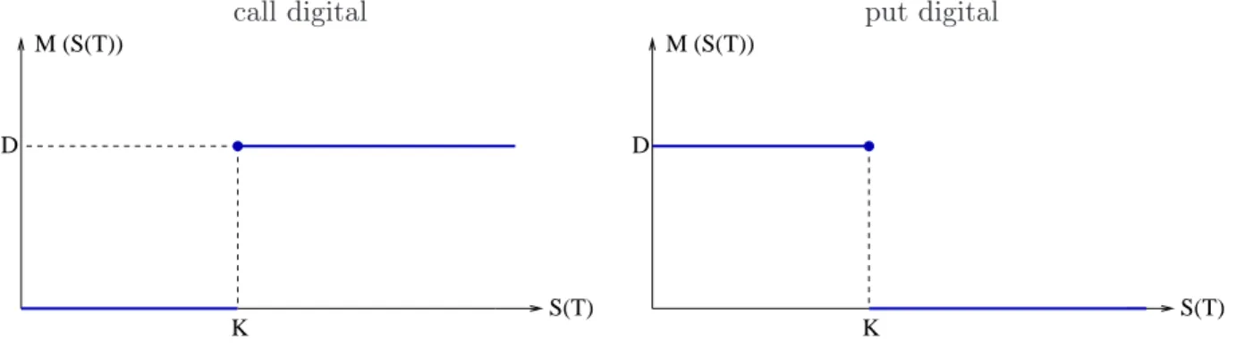 Fig. 1.2 – Paiement des options digitales