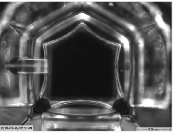 Figure 8: Optical image of the fabricated optical system 