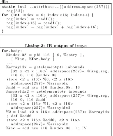 Figure 4: General overview of the code generation flow for Mephisto