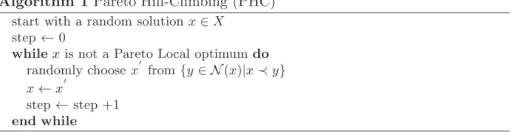 Fig. 3 shows the average length of the Pareto adaptive walks for different land- land-scapes according to the set of parameters given in Table 1