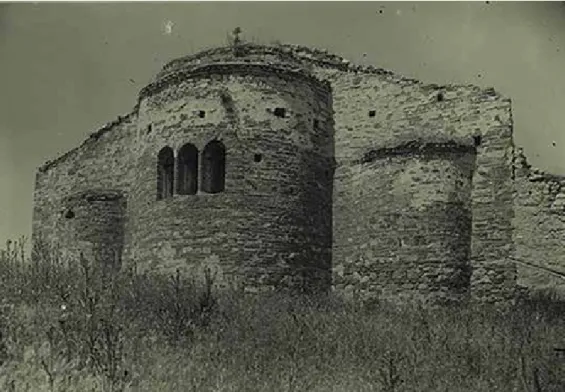 Fig. 2. Church of   St Nicholas, Melnik  village, 13th  centu-ry. Institute of  Art  Studies Archives  – Lilyana  Mavrodi-nova Archive.
