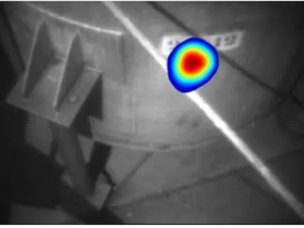 Figure 5 - Source location by a gamma camera 