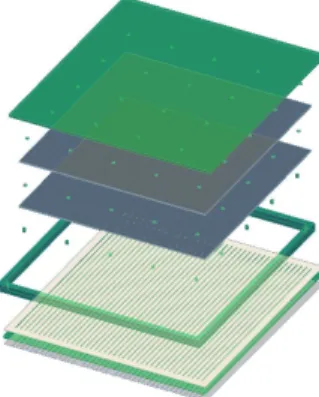 Fig. 1. Scheme of the LAPPD MCP detector.