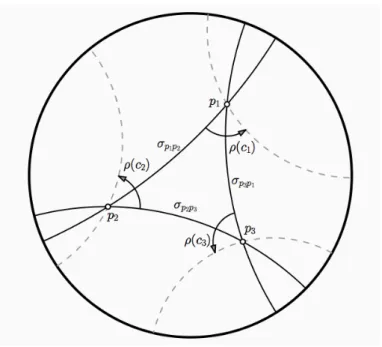 Figure 1. A representation with the ρ(c i ) elliptic.