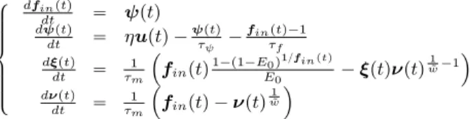 Table 1. Physiological and BM parameters used in [2, 9].