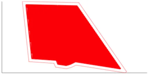 Figure 7 Mission using the maximum allowable path length (20 Kms). 
