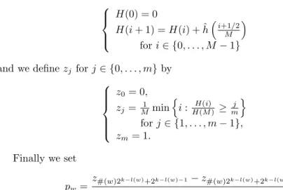 Table 1: Values taken by CONTI.