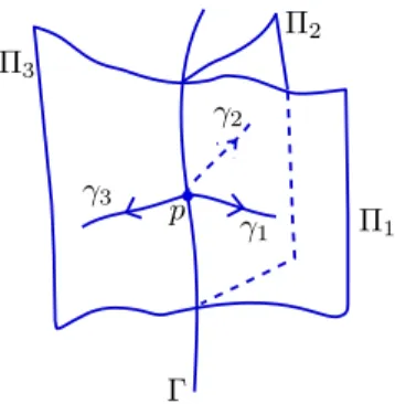 Figure 2: X ∆,g p, for p ∈ Σ 1 tr and  &gt; 0 small