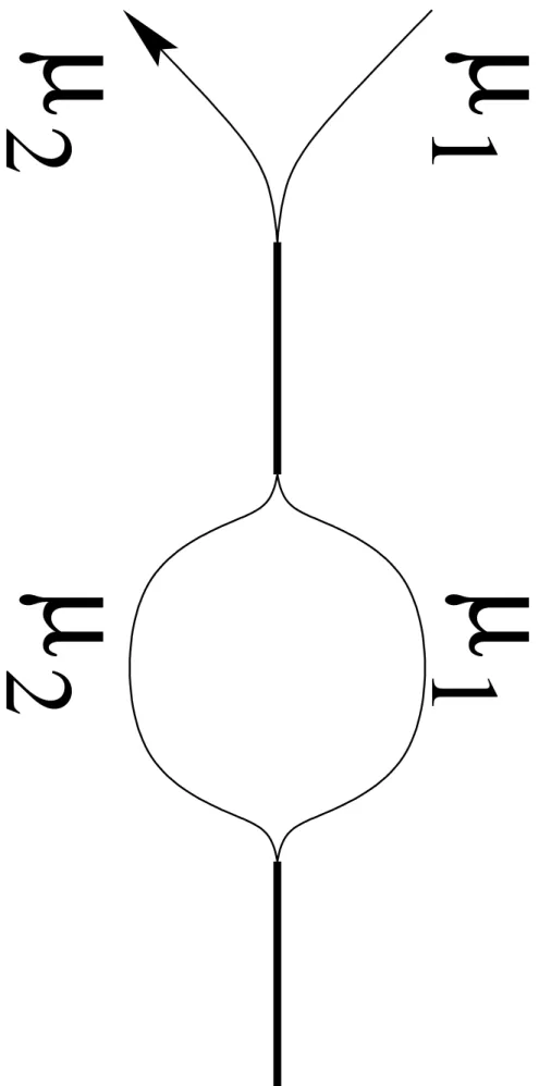 Fig. 2.7 – Deuxi` eme r´ eduction sur les motifs d’un graphe.