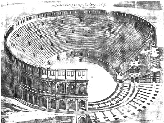 Fig. 18. « L’Amphitheatre d’Arles Comme Il Estoit Autrefois ».