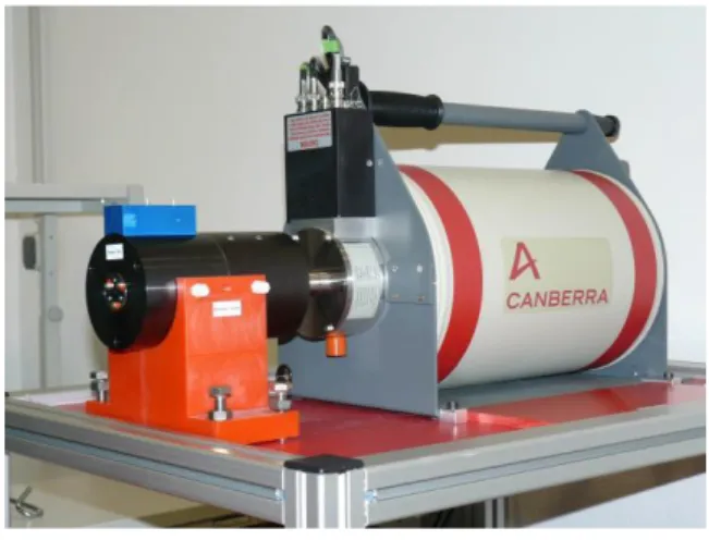 Figure 5: prototype of the Tor vergata/ENEA diamond based  dosemeter. 