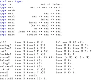 Fig. 3. A certificate format including maximal details