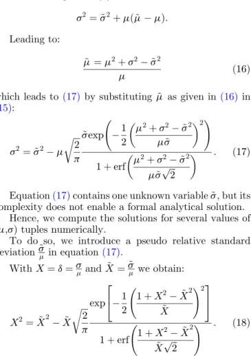 Table 2. Gaussian distribution parameters for correct mean and standard deviation.