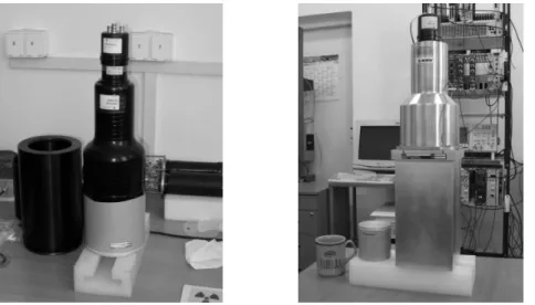 Figure 10. Large volume NaI(Tl) detectors purchased for the EURITRACK project:  