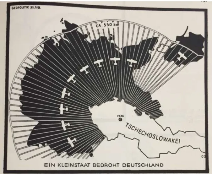 Figure 3 : « Un petit État menace l’Allemagne » (1932) ©bibgeo-GS 2017 