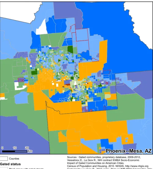 Figure 10: Typology by metropolitan area, 6200-Phoenix–Mesa