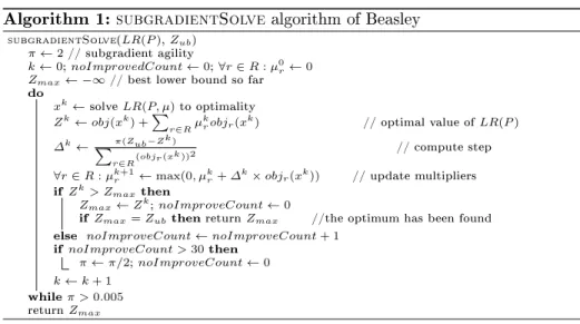 Table 1 shows that our approach produces much better results. We reproduce here the best combination of pair (n, m) 