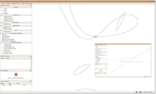 Figure 2.3: Topology of a high degree curve in Axel.
