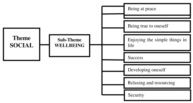 Fig. 10   Well-being and its principal categories    Source: Author 