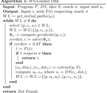 Figure 5: Score selection example