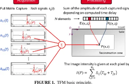 FIGURE 1.  TFM basic principle. 