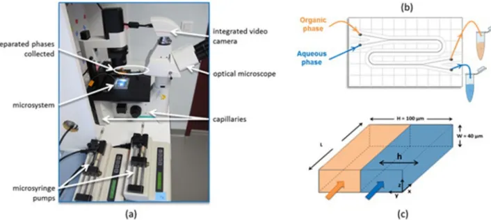 Fig. 2. Example of the position of the interface in the ICC-DY10 microsystem (based on microscope photographs).