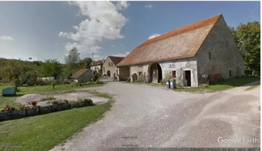 Fig. 6 – Les Granges Brûlées   (Google Earth, 2017) 