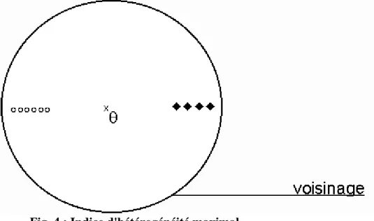 Fig. 4 : Indice d'hétérogénéité maximal 