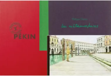 Figure 8 – City guide Pékin (Louis Vuitton), Travel Book Venise (Louis Vuitton),  Carnet de croquis P