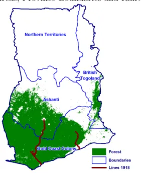 Figure 2: Railway Lines in 1918.