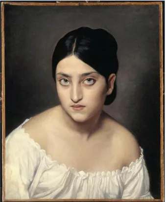 Fig. 7: Portrait d’Hortense Cornu, née Lacroix, filleule de la reine Hortense par Cornu Sébastien-Melchior 