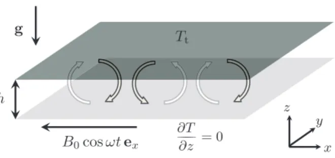 Fig. 1. Sketch of the studied configuration.