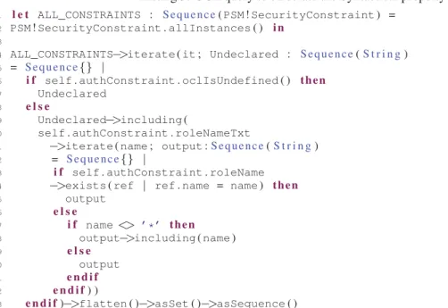 Figure 14: Report metamodel