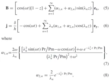 Figure 2 compares h j 2 i computed from Eq. (6) and obtained in the semi-infinite limit (10), for δ/ h = 0.45, 0.14, and 0.04.