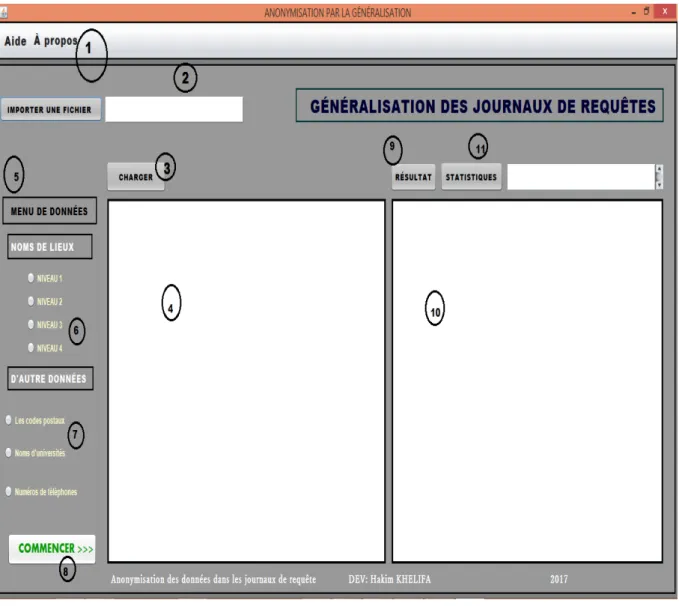 Figure V-4-Interface d’accueil de l’application. 