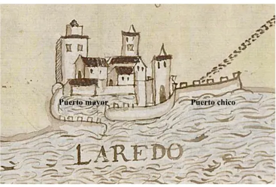 Figure 15. Les ports de Laredo (détail) 121