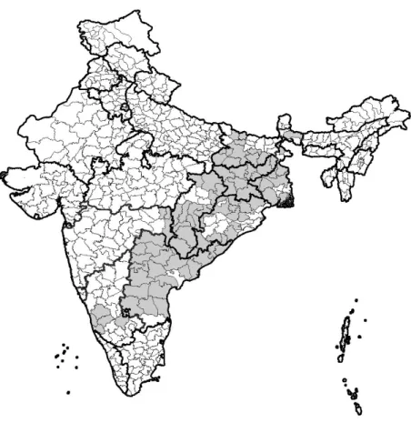 Figure 2: Distribution of Maoist Violence