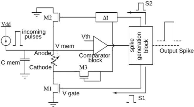 Fig. 4. (a)-(d) Schematic of output neuron firing patterns for different example test cases.