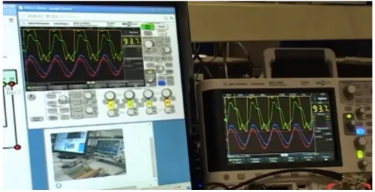 Fig.  2  shows  the  interface  students  see  and  through  which  they  are  able  to  manipulate  the  circuits  under test in the real lab